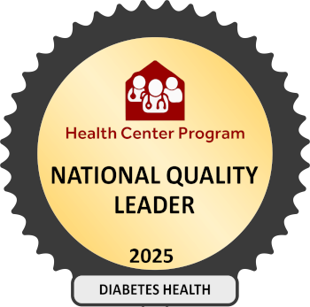 Health Center Program Diabetes Health National Quality Leader award for 2025
