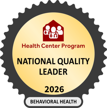 Health Center Program Behavioral Health National Quality Leader award for 2026