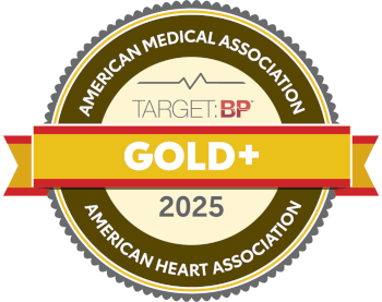 American Medical Association Target BP Gold Plus Award for 2025