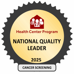 Health Center Program National Quality Leader 2025 - Cancer Screening