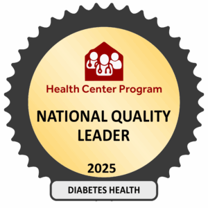 Health Center Program National Quality Leader 2025 - Diabetes Health