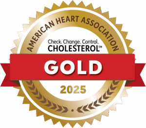 American Heart Association - Check, Change, Control Cholesterol - Gold 2025